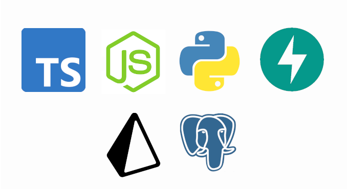 TypeScript, Node.js, Python, FastAPI, Prisma, PostgreSQL